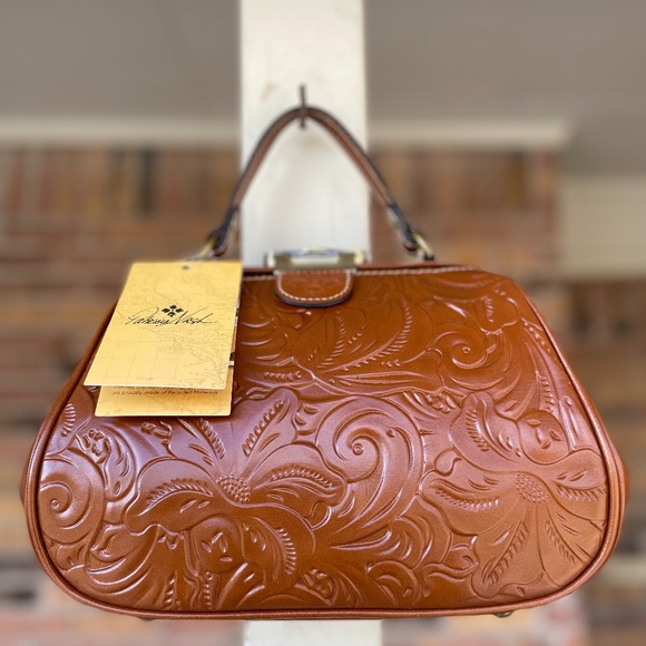 Patricia Nash Bags Patricia Nash Gracchi Satchel Florence Tooled